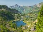 Washington State-Central Cascades-Rampart Ridge-Rampart Lakes Art Print